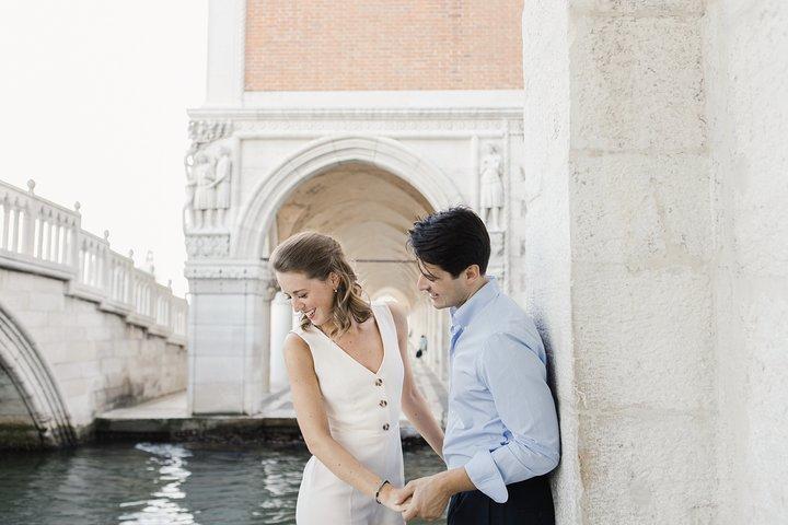 Photoshoot romântico em Veneza