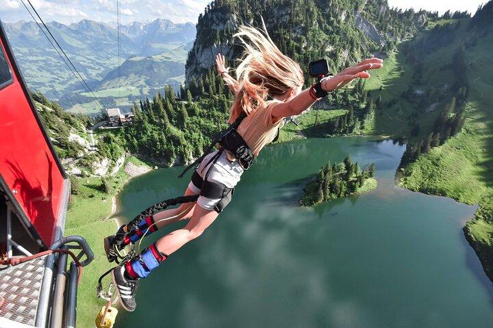 Bungy Jump Stockhorn mit OUTDOOR