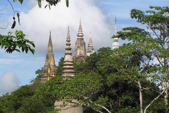 Heldag Oplev Oudong Mountain-Former Capital City & Phnom Penh City Tours