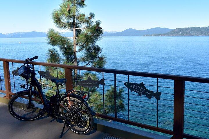 タホ海岸セルフガイド付きEバイクツアー（2〜4時間）|イーストショアトレイル