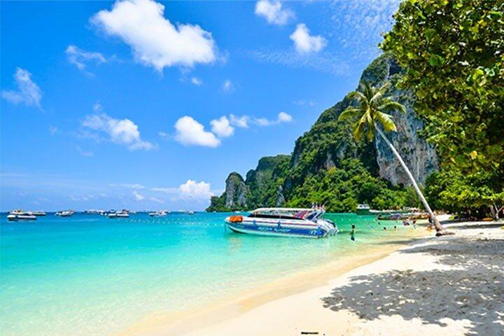 Explora Phi Phi, Maya Bay y la isla Khai con almuerzo desde Phuket
