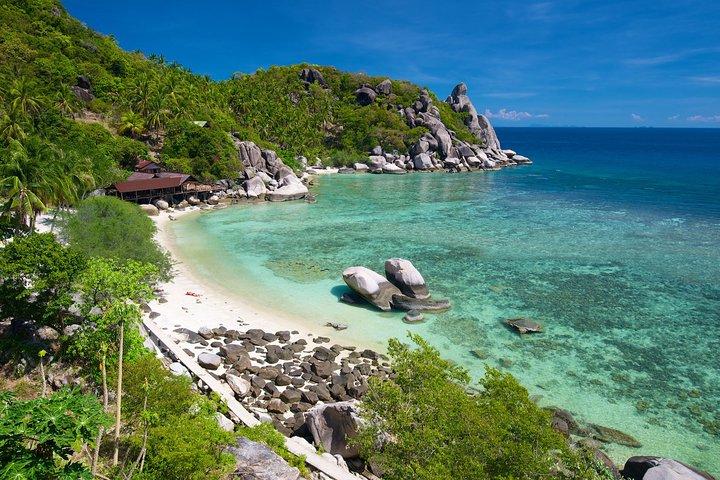 Premium snorkeltur til Koh Tao-bugterne ombord på Oxygen