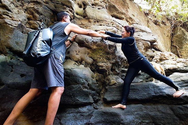 Explorando el cañón oculto de Beji Guwang