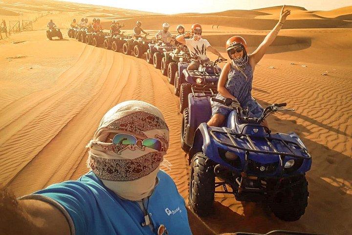 Dubai Self-Drive Quad Bike, Camels, Stargazing & 5* BBQ Al Khayma