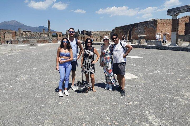 Excursion d'une journée à Pompéi et à Sorrente au départ de Naples