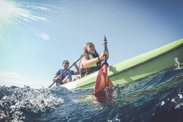 Visite en kayak à Pula à la Vallée des Larmes/boissons gratuites+photos incluses