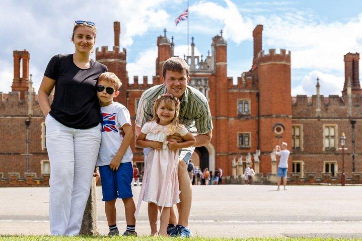 Visite en voiture privée du palais de Hampton Court et du château de Windsor au départ de Londres