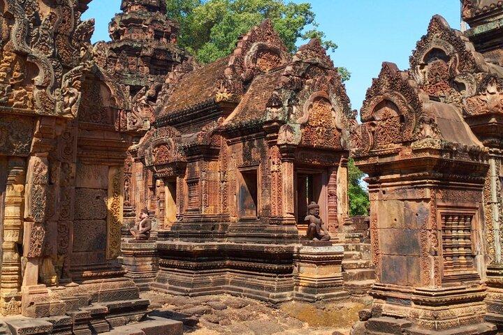 Un día privado a Kbal Spean, Banteay Srei y Banteay Samre
