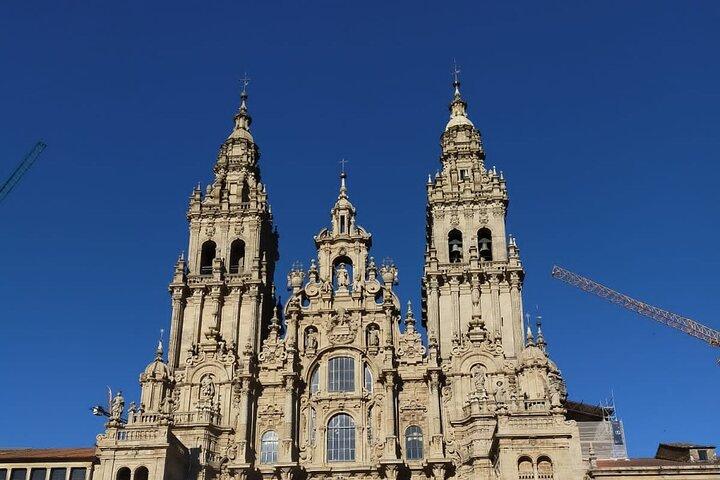 Santiago DE Compostela Excursão privativa a pé com um local