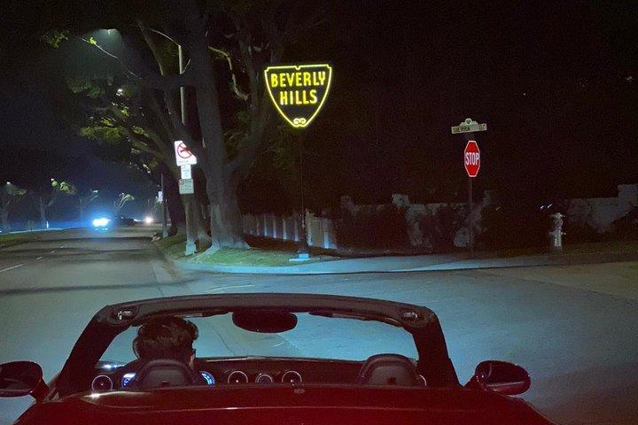 ハリウッドからサンセットプラザまでのプライベートフェラーリカリフォルニアTドライブ