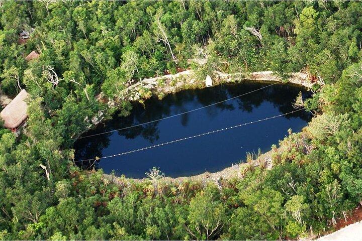Tirolesa e Cenote de Cancun