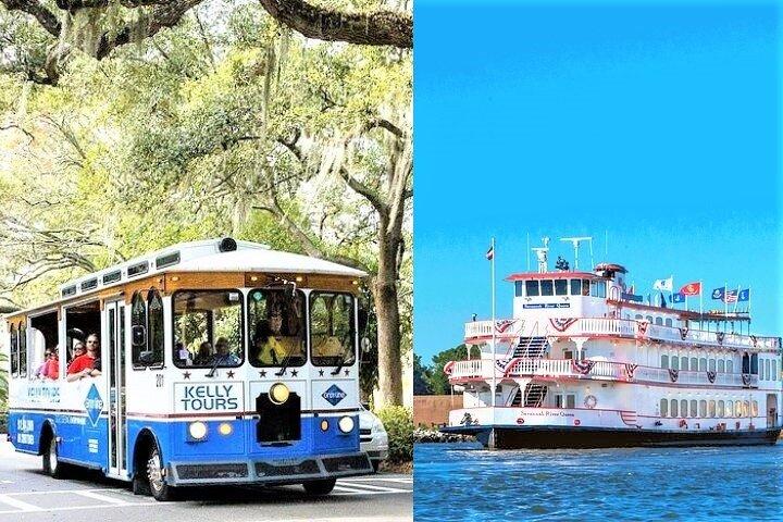 Savannah Land & Sea Combo : Stadtrundfahrt mit Flussbootfahrt