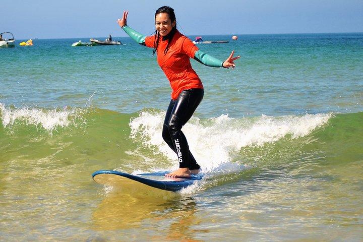 Albufeira surf lektion