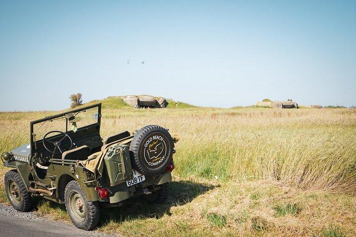 Normandiet WW2 heldags klassisk jeep-tur
