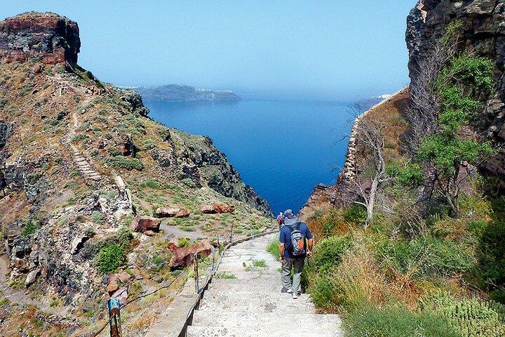Paseo por la Caldera de Santorini Experiencia de senderismo Fira-Oia
