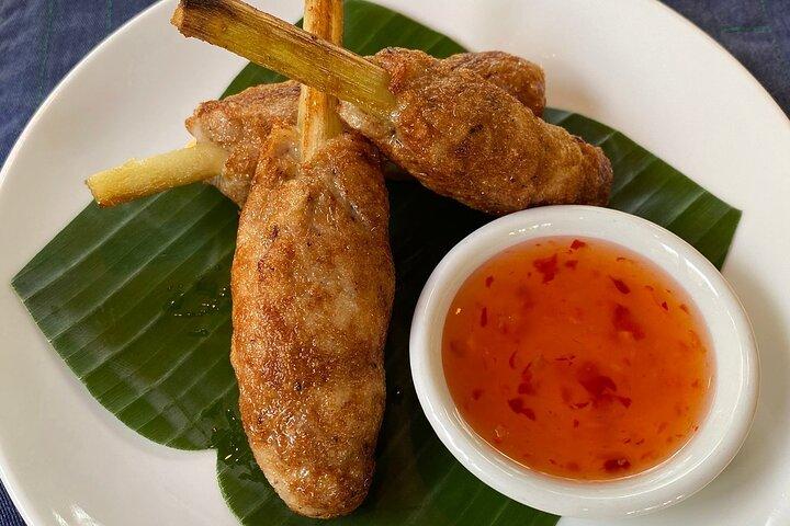 カンボジアの田舎料理教室。