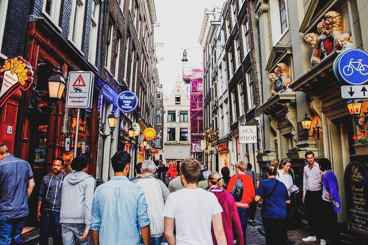 Tour Privado: Amsterdam Red Light District e Food Tour com Guia Especializado