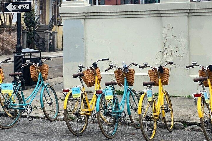 Fietstocht door het hart van de stad New Orleans
