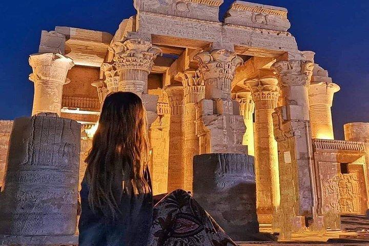 Pernottamento a Luxor da Aswan visitando i templi di Kom Ombo e Edfu