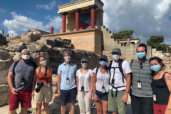 Palast von Knossos: Keine-Warteschlange-Ticket mit Reiseleiter