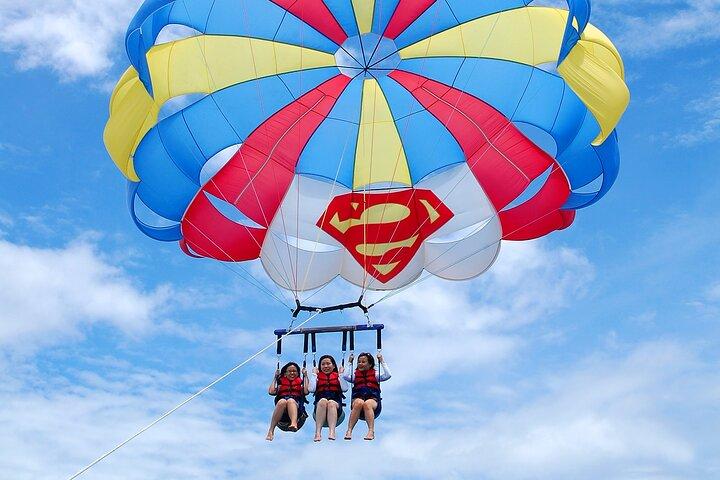 Parasailing-avontuur op South Padre Island
