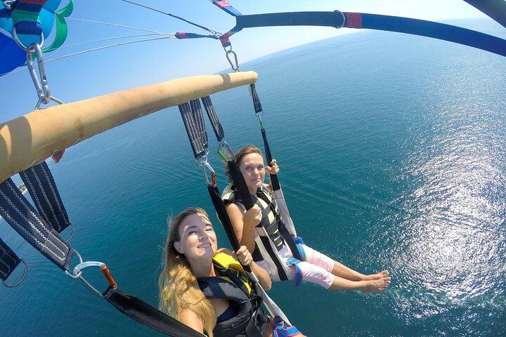 Parasailing-avontuur op South Padre Island