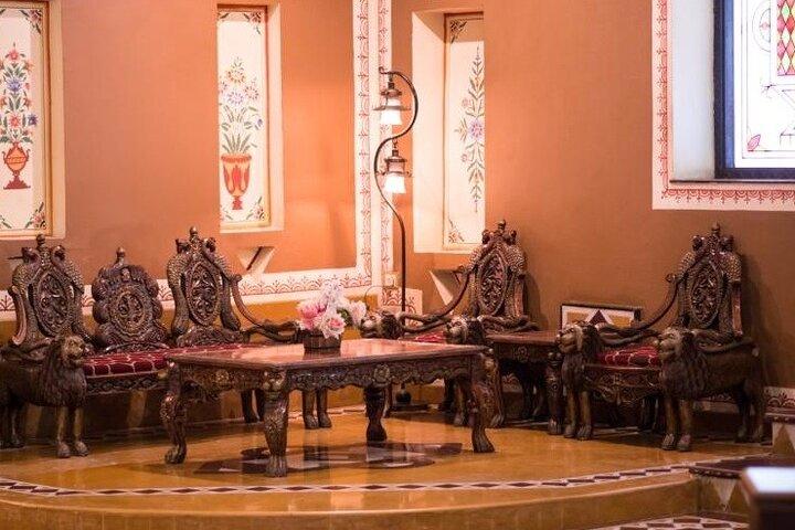 Chokhi Dhani Resortでのディナー（ジャイプールから）
