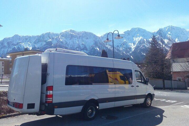 Transfert privé aller simple de Prague à Passau via Cesky Krumlov
