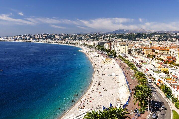 Taxa Saint Tropez til Nice eller Nice lufthavn