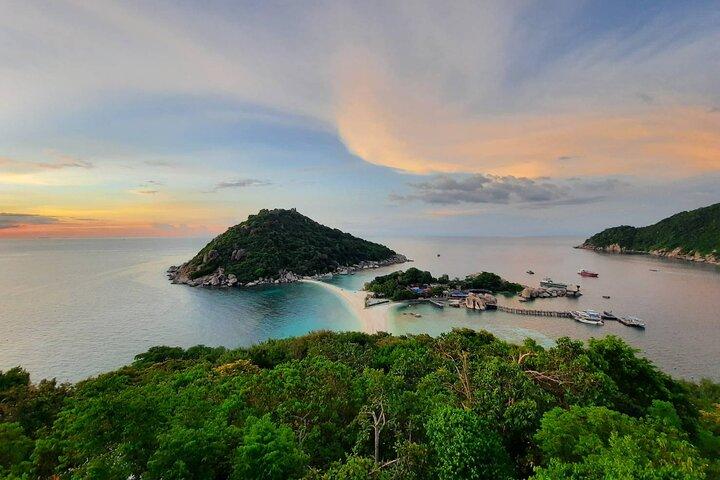 Tour de snorkel a Koh Nangyuan y Koh Tao en lancha rápida desde Koh Phangan