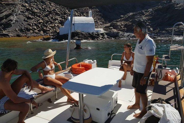 Caldera Private Cruise & Vulkanwanderung
