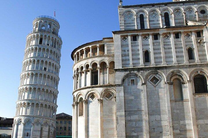 PISA MEDIO DÍA: desde Florencia en minivan con billete de Torre Inclinada
