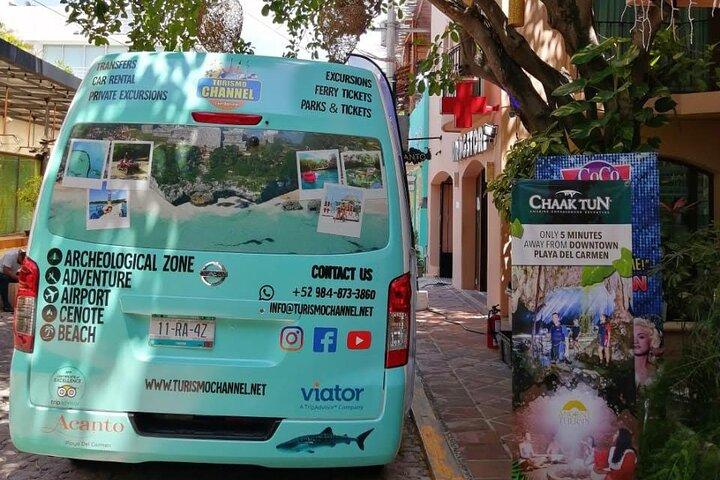 Private Transfer to Xel-Há Park roundtrip, from Playa del Carmen