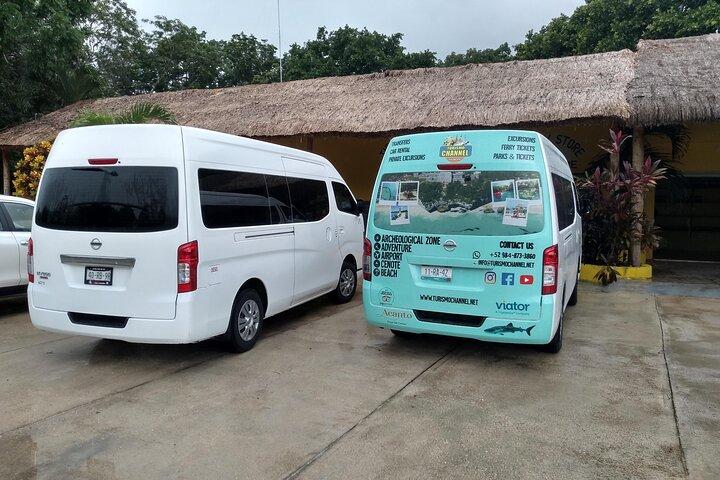 Privat transfer til Xcaret Park, rundtur fra Playa del Carmen