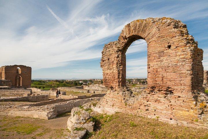 Rome 4hr Location de vélos avec catacombes Visite guidée