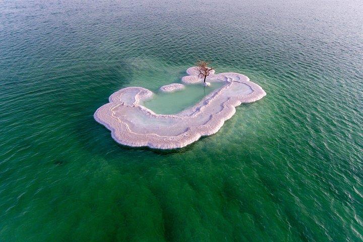 アシュドッド港、エルサレム、テルアビブからの死海とマサダのプライベートツアー