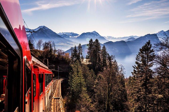 ルツェルンとリギ山 - 山の女王 - チューリッヒからのプライベート旅行