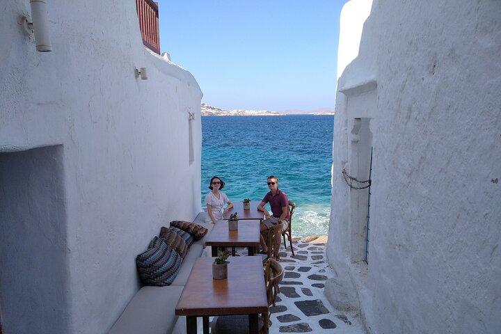Liten grupp halvdagstur i Mykonos