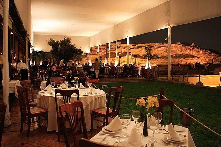 Dinner at the Huaca Pucllana Restaurant