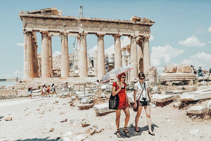 Gourmet Food Walking Tour in Athene met donuts en Griekse wijn