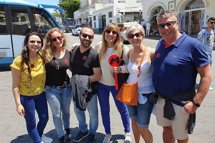 Shared CAPRI Tour - 360° experience by Bus, Boat & Guide
