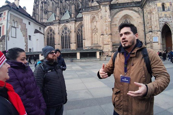 Excursão a pé pela Ponte Carlos e Castelo de Praga