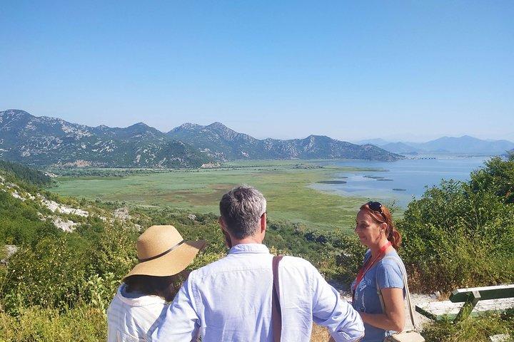 Privétour: panoramische route rond het Skadarmeer