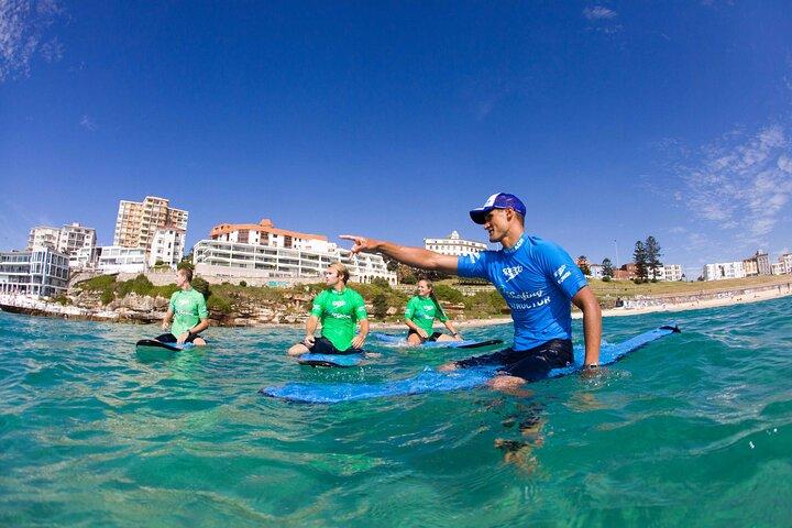 Surfing Lessons på Sydney's Bondi Beach