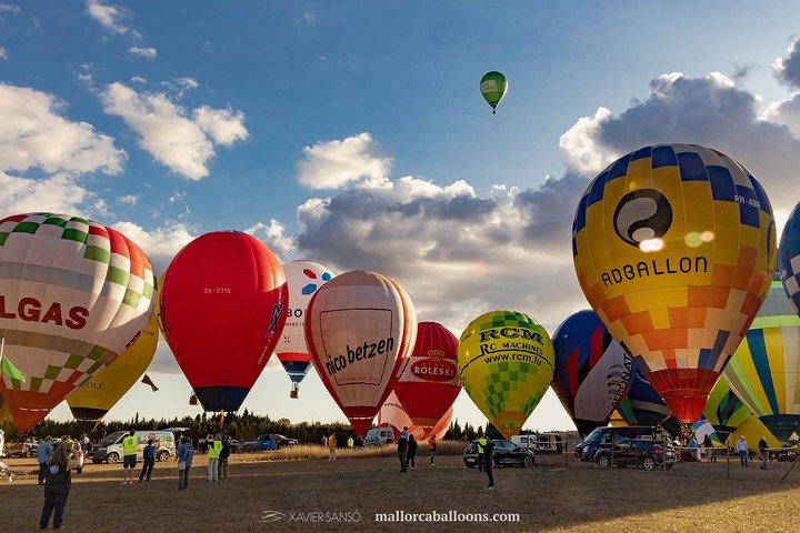 Privat eksklusiv ballonoplevelse for 4 over Mallorca