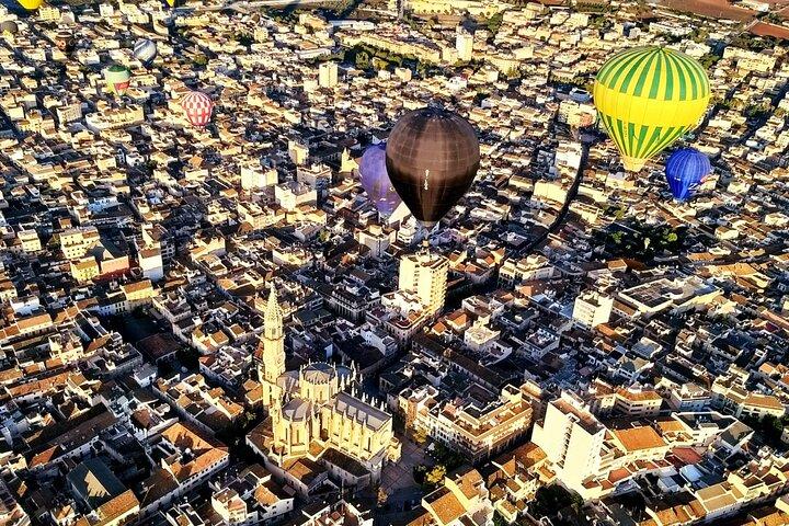 Privat eksklusiv ballonoplevelse for 4 over Mallorca
