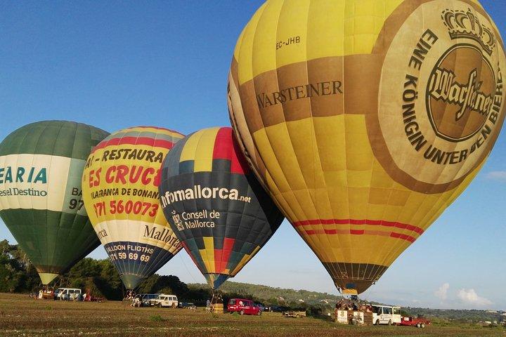Experiencia Privada en Globo Exclusivo para 4 sobre Mallorca