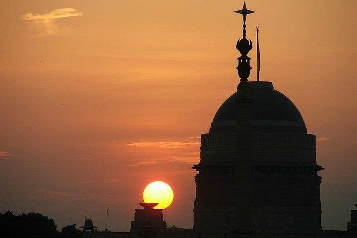 Lutyens Delhiの朝の寺院ツアー