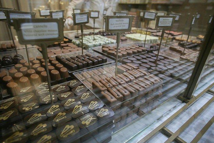 親密なブリュッセルチョコレートテイスティングツアー–小グループ（最大10名）