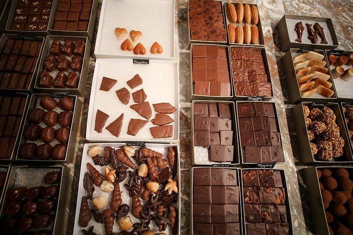 親密なブリュッセルチョコレートテイスティングツアー–小グループ（最大10名）